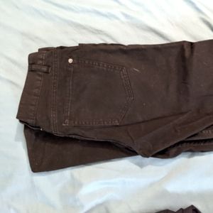 Men's black slim fit jeans